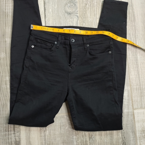 Baldwin The L CIGARETTE Jean Womens Sz 29 Black Sk - Picture 5 of 9